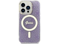 Guess GUHMP14LH4STU iPhone 14 Pro 6.1" purple/purple hardcase 4G MagSafe Guess GUHMP14LH4STU iPhone 14 Pro 6.1" purple/purple hardcase 4G MagSafe