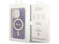 Guess GUHMP14LH4STU iPhone 14 Pro 6.1" purple/purple hardcase 4G MagSafe Guess GUHMP14LH4STU iPhone 14 Pro 6.1" purple/purple hardcase 4G MagSafe