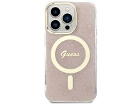 Funda rígida Guess GUHMP14LH4STP para iPhone 14 Pro de 6,1" rosa/rosa, 4G MagSafe Funda rígida Guess GUHMP14LH4STP para iPhone 14 Pro de 6,1" rosa/rosa, 4G MagSafe