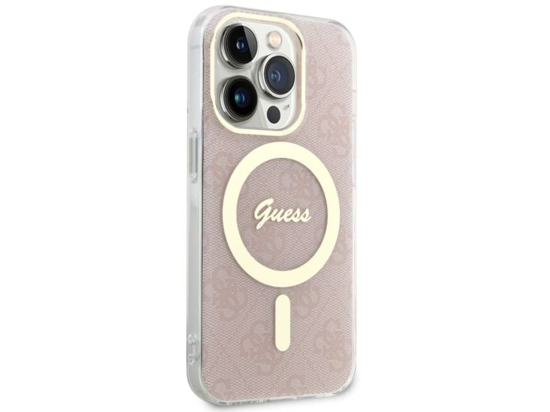Funda rígida Guess GUHMP14LH4STP para iPhone 14 Pro de 6,1
