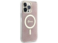 Guess 4G MagSafe case for iPhone 14 Pro Max - pink Guess 4G MagSafe case for iPhone 14 Pro Max - pink