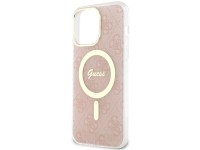 Guess 4G MagSafe case for iPhone 14 Pro Max - pink Guess 4G MagSafe case for iPhone 14 Pro Max - pink