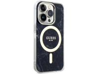 Guess GUHMP14XPCUMAK iPhone 14 Pro Max 6.7" black/black hardcase Marble MagSafe Guess GUHMP14XPCUMAK iPhone 14 Pro Max 6.7" black/black hardcase Marble MagSafe