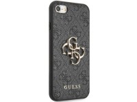 Capa rígida cinza/cinza Guess GUHCI84GMGGR para iPhone 7/8/SE 2020/2022 com logo grande em metal. Capa rígida cinza/cinza Guess GUHCI84GMGGR para iPhone 7/8/SE 2020/2022 com logo grande em metal.