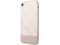 Capa rígida rosa/rosa Guess GUHCI8G4GLPI para iPhone 7/8/SE 2020/2022, coleção 4G Stripe. Capa rígida rosa/rosa Guess GUHCI8G4GLPI para iPhone 7/8/SE 2020/2022, coleção 4G Stripe.