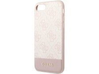 Capa rígida rosa/rosa Guess GUHCI8G4GLPI para iPhone 7/8/SE 2020/2022, coleção 4G Stripe. Capa rígida rosa/rosa Guess GUHCI8G4GLPI para iPhone 7/8/SE 2020/2022, coleção 4G Stripe.
