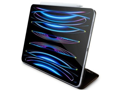 Capa Guess 4G Stripe Allover para iPad Pro de 12,9" - marrom Capa Guess 4G Stripe Allover para iPad Pro de 12,9" - marrom
