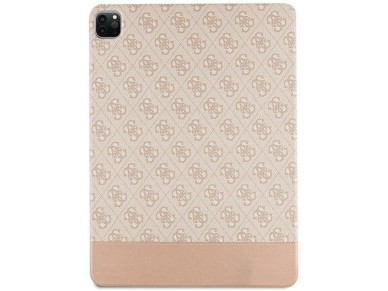 Guess 4G Stripe Allover case for iPad Pro 12.9" - pink