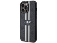 Funda rígida Guess GUHMP13XP4RPSK para iPhone 13 Pro Max de 6,7" en color negro/negro, compatible co Funda rígida Guess GUHMP13XP4RPSK para iPhone 13 Pro Max de 6,7" en color negro/negro, compatible co