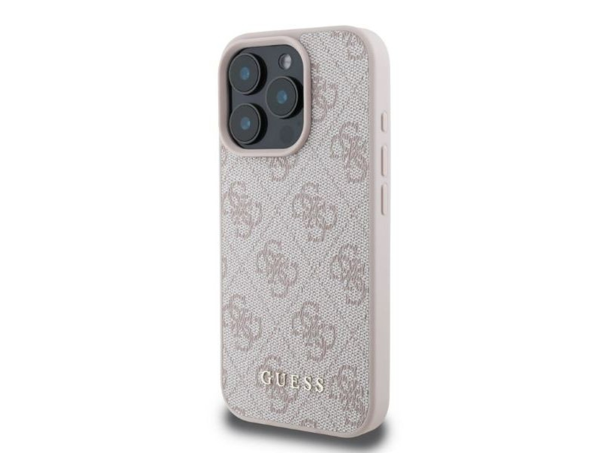 Capa Guess 4G Classic para iPhone 16 Pro - Rosa