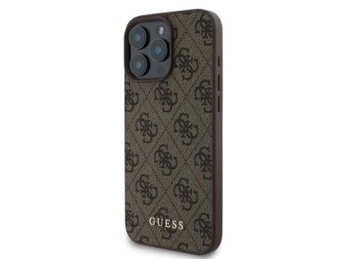 Capa Guess 4G Classic para iPhone 16 Pro - Marrom Capa Guess 4G Classic para iPhone 16 Pro - Marrom