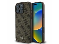Guess 4G Classic iPhone 16 Pro Case - Brown Guess 4G Classic iPhone 16 Pro Case - Brown