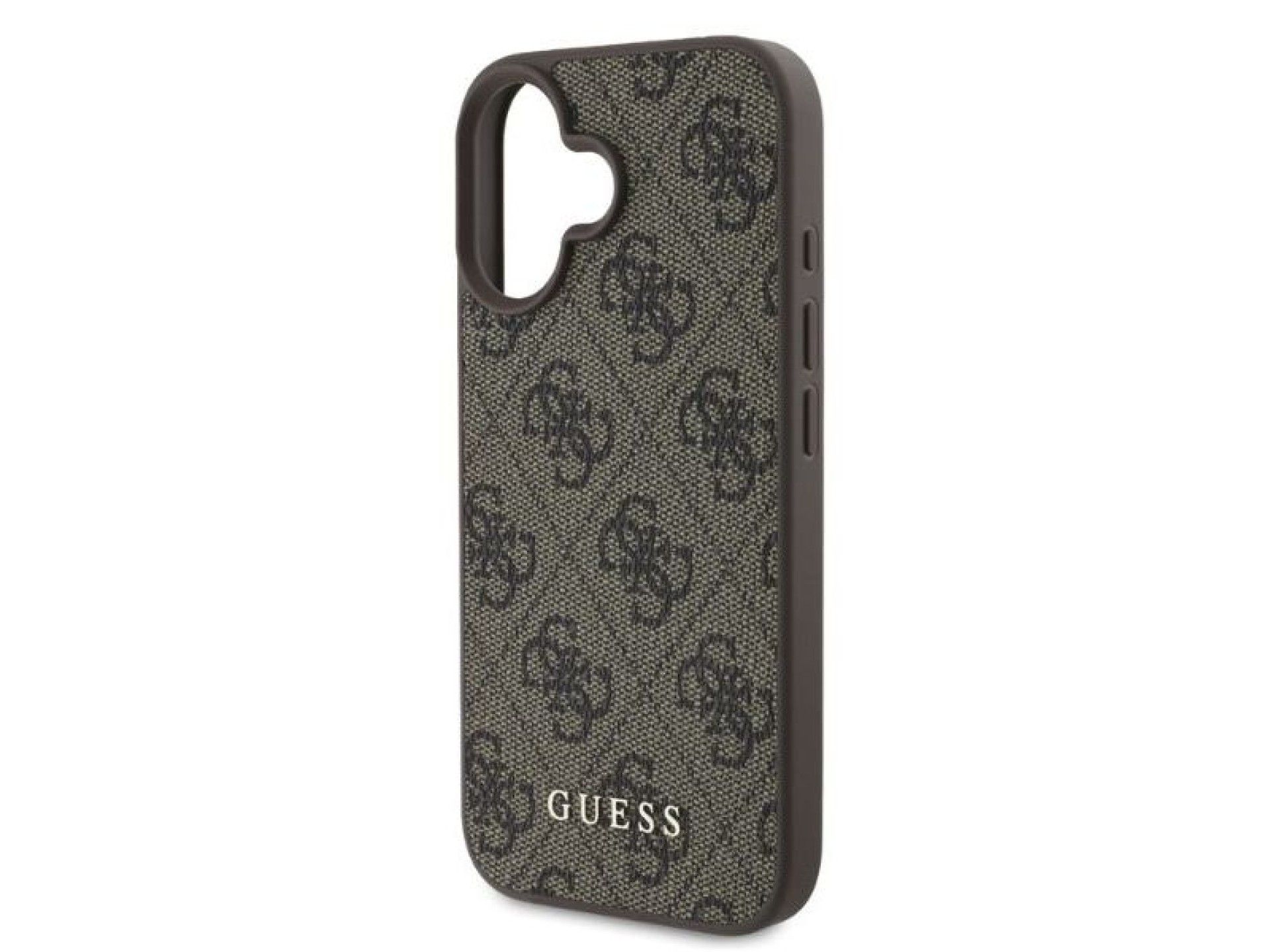 Capa Guess 4G Classic para iPhone 16 - Marrom