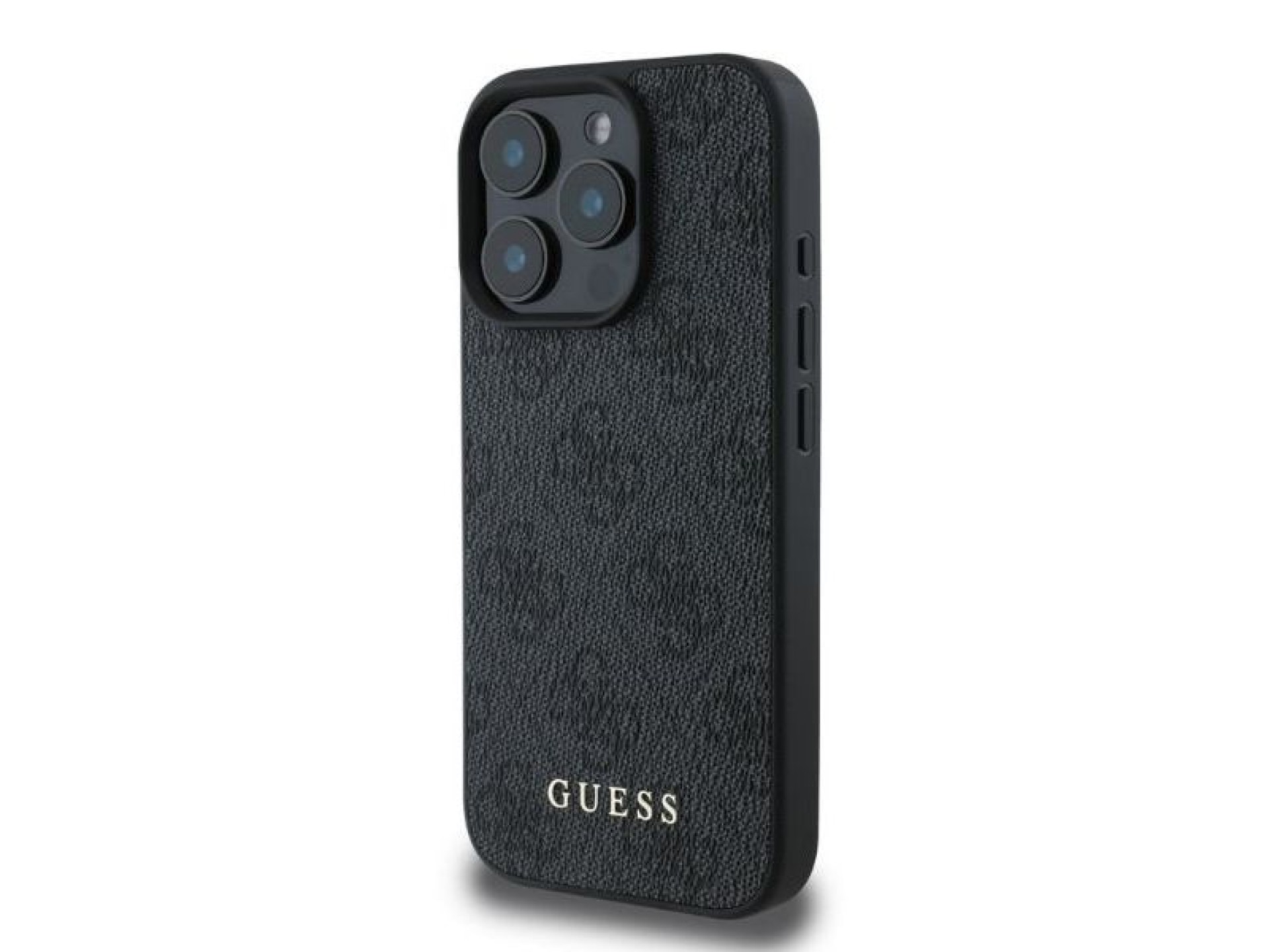Capa Guess 4G Classic para iPhone 16 Pro - Preta