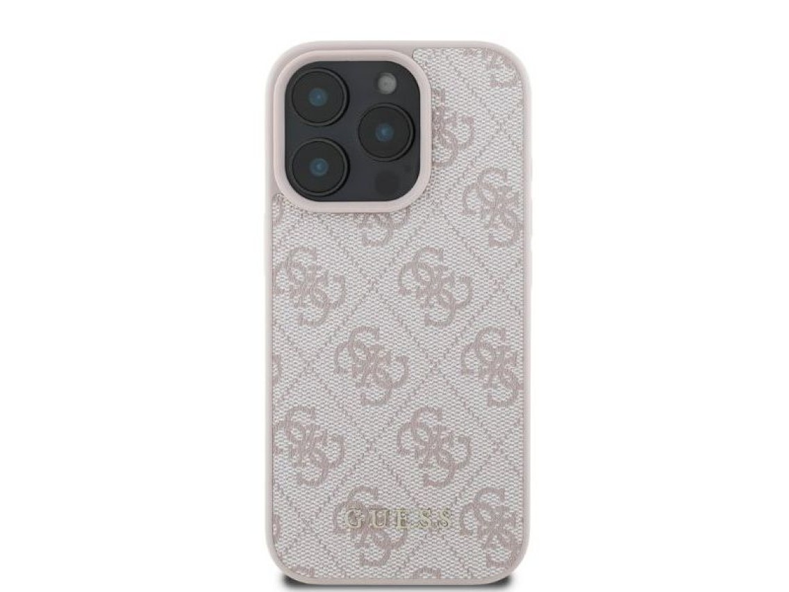 Guess 4G Classic iPhone 16 Pro Max Case - Pink