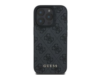 Guess 4G Classic iPhone 16 Pro Case - Black