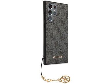 Guess 4G Charms Collection case for Samsung Galaxy S24 Ultra - black Guess 4G Charms Collection case for Samsung Galaxy S24 Ultra - black