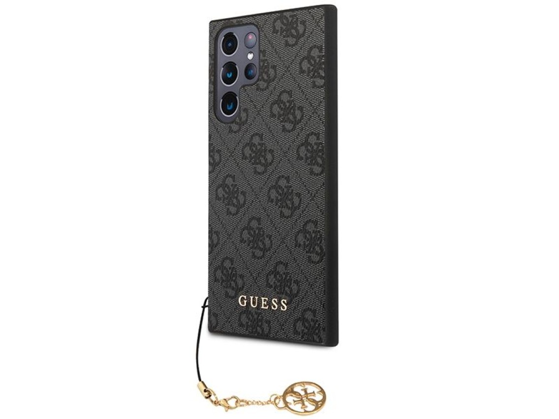 Funda Guess 4G Charms Collection para Samsung Galaxy S24 Ultra - negra