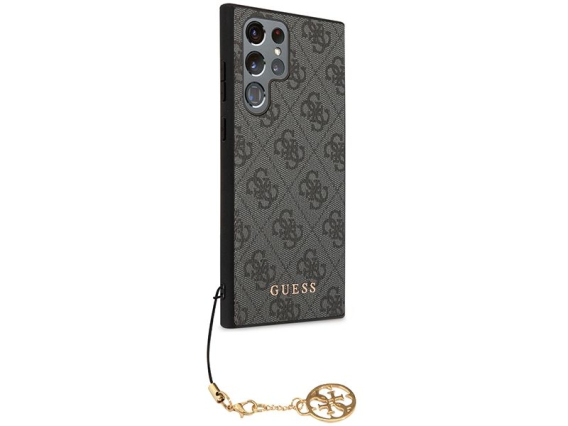 Funda Guess 4G Charms Collection para Samsung Galaxy S24 Ultra - negra
