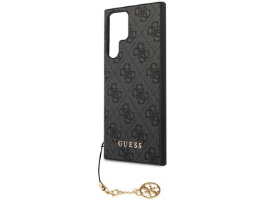 Guess 4G Charms Collection case for Samsung Galaxy S24 Ultra - black Guess 4G Charms Collection case for Samsung Galaxy S24 Ultra - black