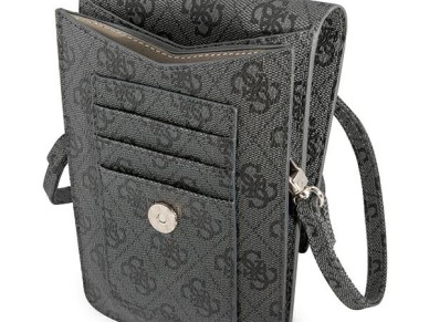 Guess Handbag GUWBP4TMGR black / black 4G Triangle Guess Handbag GUWBP4TMGR black / black 4G Triangle