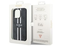 Guess GUHMP14LP4RPSK iPhone 14 Pro 6.1" black/black hardcase 4G Printed Stripes MagSafe Guess GUHMP14LP4RPSK iPhone 14 Pro 6.1" black/black hardcase 4G Printed Stripes MagSafe