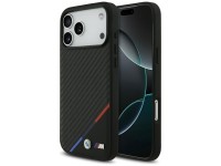 Funda BMW M Carbon Tricolor Line MagSafe para iPhone 17 Pro Max - Negra Funda BMW M Carbon Tricolor Line MagSafe para iPhone 17 Pro Max - Negra
