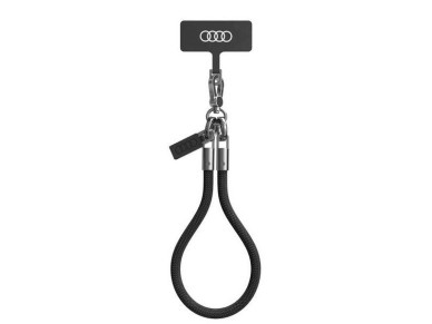 Audi Crossbody Lanyard Universal 28cm x 8mm - Black