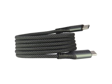 USB-C / USB-C Audi 2.0 Cable 20V 3A 60W - Black USB-C / USB-C Audi 2.0 Cable 20V 3A 60W - Black