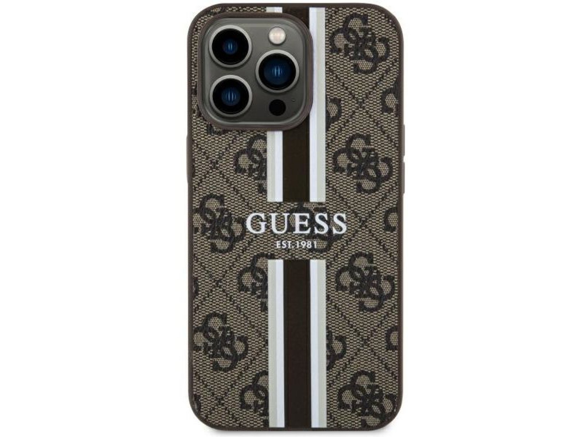 Capa rígida Guess GUHMP13LP4RPSW para iPhone 13 Pro / 13 de 6,1