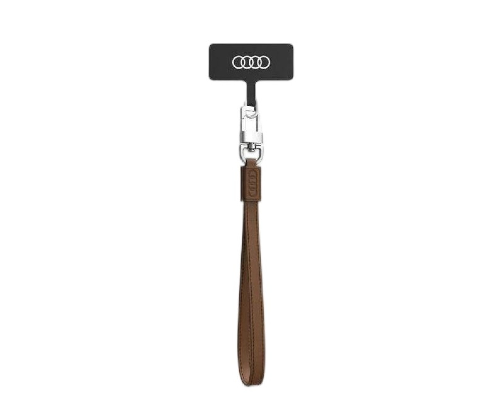 Audi Crossbody Leather Universal Lanyard 28cm x 10mm - Brown