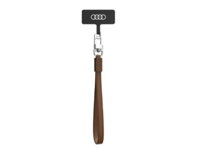 Audi Crossbody Leather Universal Lanyard 28cm x 10mm - Brown Audi Crossbody Leather Universal Lanyard 28cm x 10mm - Brown