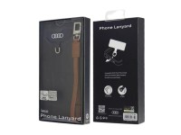 Correa universal de piel para bandolera Audi, 28 cm x 10 mm - Marrón Correa universal de piel para bandolera Audi, 28 cm x 10 mm - Marrón