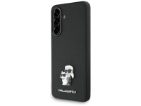 Karl Lagerfeld Saffiano Case w/ K&C Metal Logo for Samsung Galaxy A56 - Black Karl Lagerfeld Saffiano Case w/ K&C Metal Logo for Samsung Galaxy A56 - Black