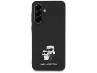 Karl Lagerfeld Saffiano Case w/ K&C Metal Logo for Samsung Galaxy A56 - Black Karl Lagerfeld Saffiano Case w/ K&C Metal Logo for Samsung Galaxy A56 - Black