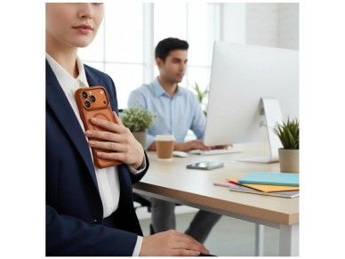 Uniq Veren iPhone 17 Pro Magclick Charging Case - Orange Uniq Veren iPhone 17 Pro Magclick Charging Case - Orange