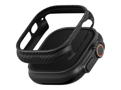 Uniq Keva Verge Case for Apple Watch 49mm - Black Uniq Keva Verge Case for Apple Watch 49mm - Black