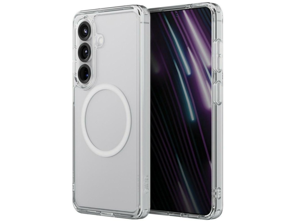 Capa Uniq LifePro Xtreme para Samsung Galaxy S26 com carregamento Magclick - Transparente