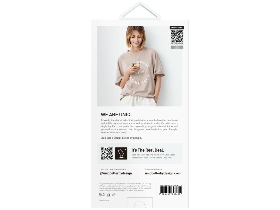 Uniq LifePro Xtreme Case for Samsung Galaxy S26 Ultra Magclick Charging - Transparent