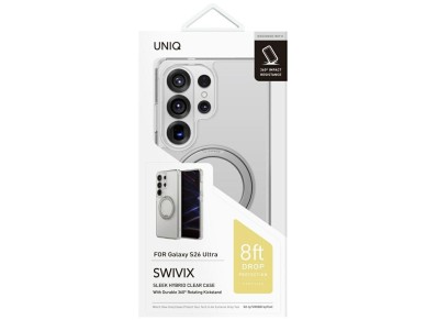 Funda Uniq Swivix para Samsung Galaxy S26 Ultra - Transparente Funda Uniq Swivix para Samsung Galaxy S26 Ultra - Transparente