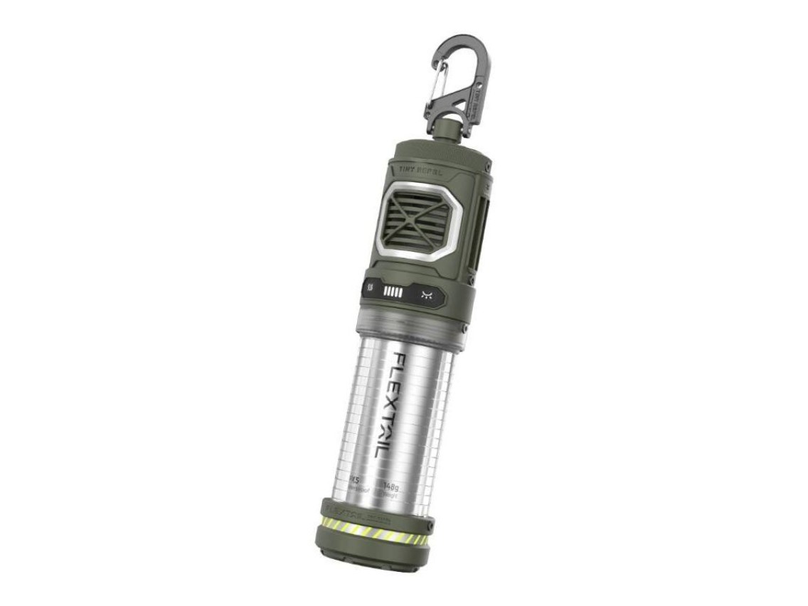 Repelente de mosquitos port�til 3 en 1 Flextail Tiny Repel S (verde)