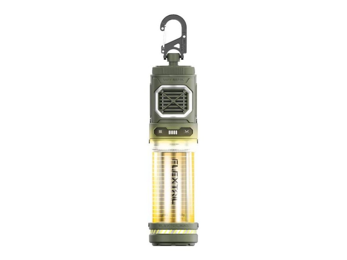 Repelente de mosquitos port�til 3 en 1 Flextail Tiny Repel S (verde)
