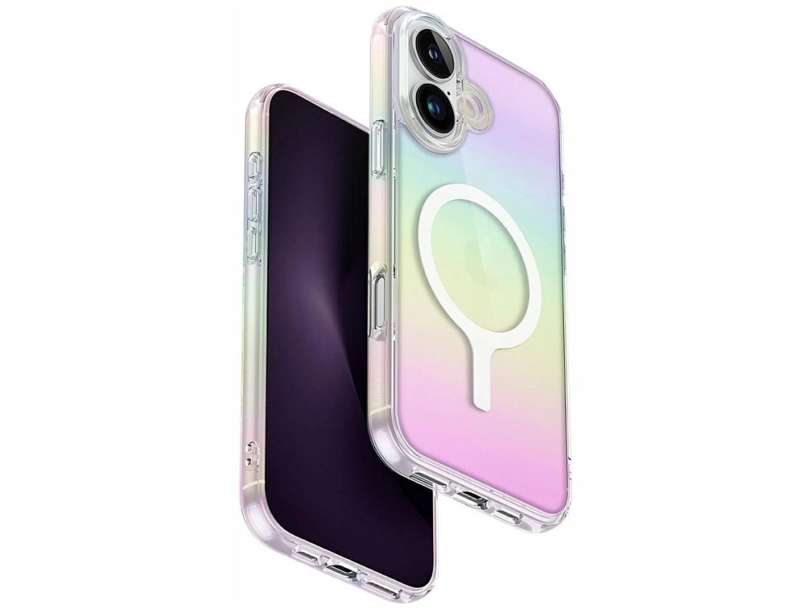 Uniq Iridescia Magclick Charging Case for iPhone 16 - Multicolor