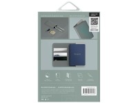 Uniq Belmont RFID Blocking Passport Case - Green/Ivory
