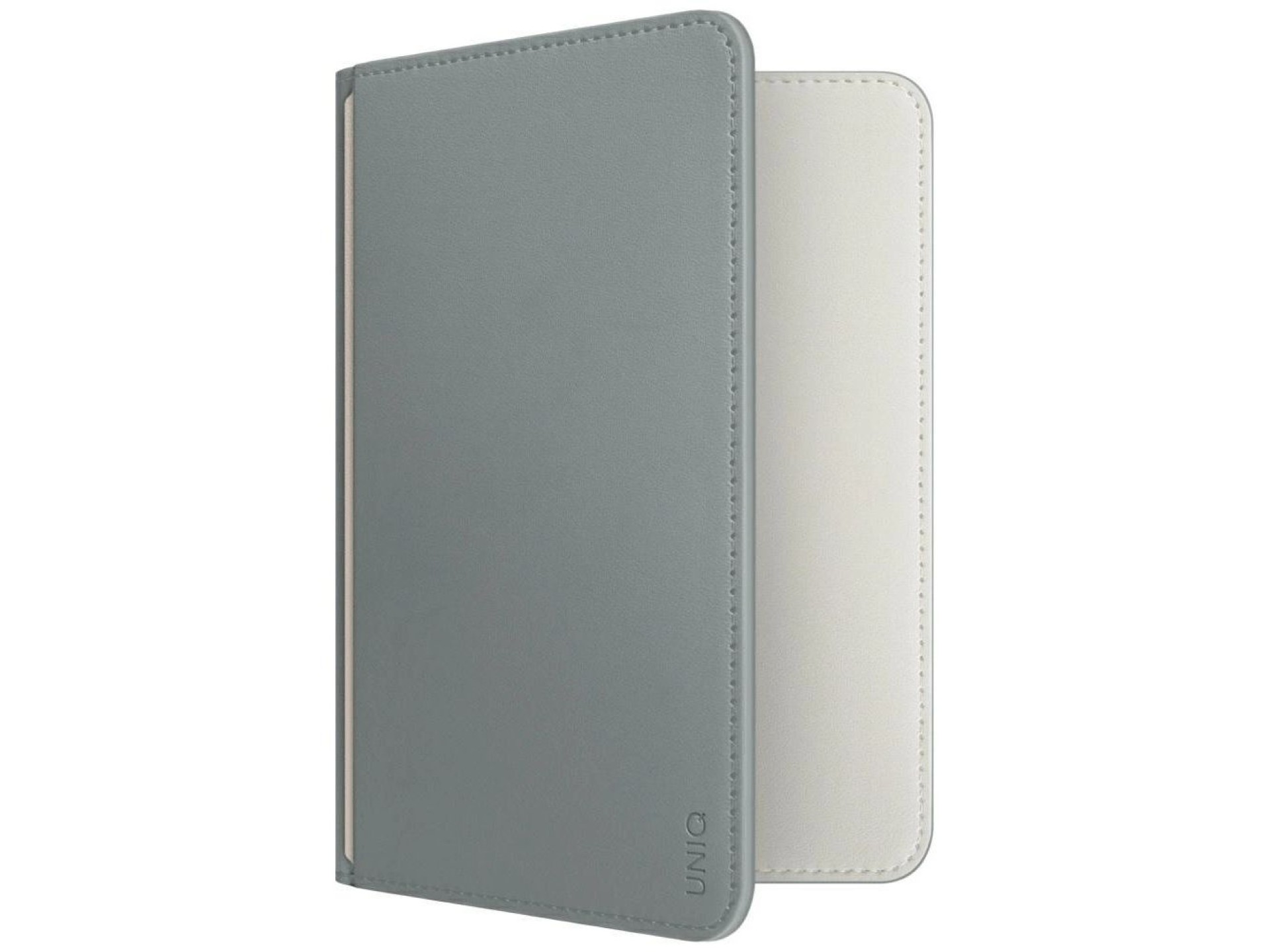 Uniq Belmont RFID Blocking Passport Case - Green/Ivory