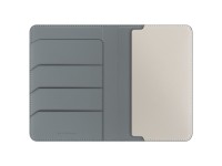 Uniq Belmont RFID Blocking Passport Case - Green/Ivory