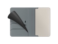 Uniq Belmont RFID Blocking Passport Case - Green/Ivory