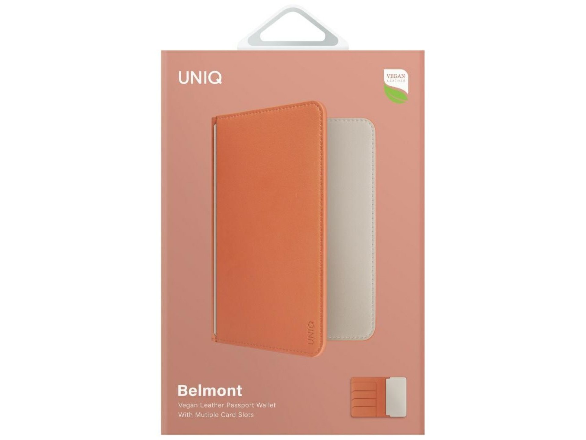 Uniq Belmont RFID Blocking Passport Case - Ivory