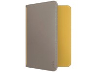 Uniq Belmont RFID Blocking Passport Case - Grey/Yellow
