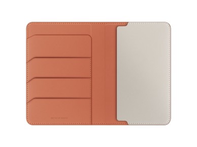 Uniq Belmont RFID Blocking Passport Case - Ivory